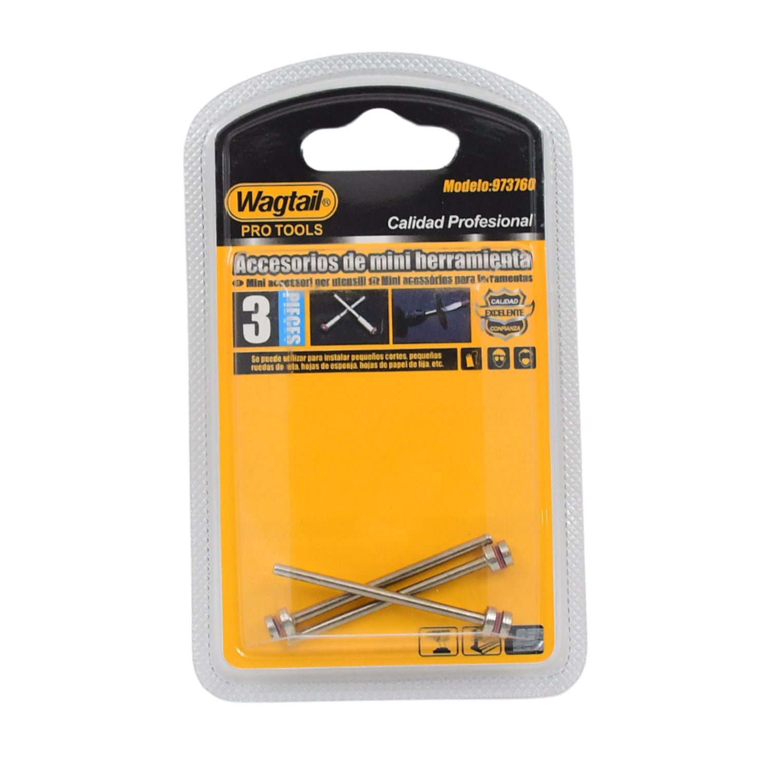 Cut-off Wheel Screw Mandrels Shank Dia Cutting Disc Holder (3 Pcs Set) Cut-off Wheel Screw Mandrels Shank Dia Cutting Disc Holder (3 Pcs Set)